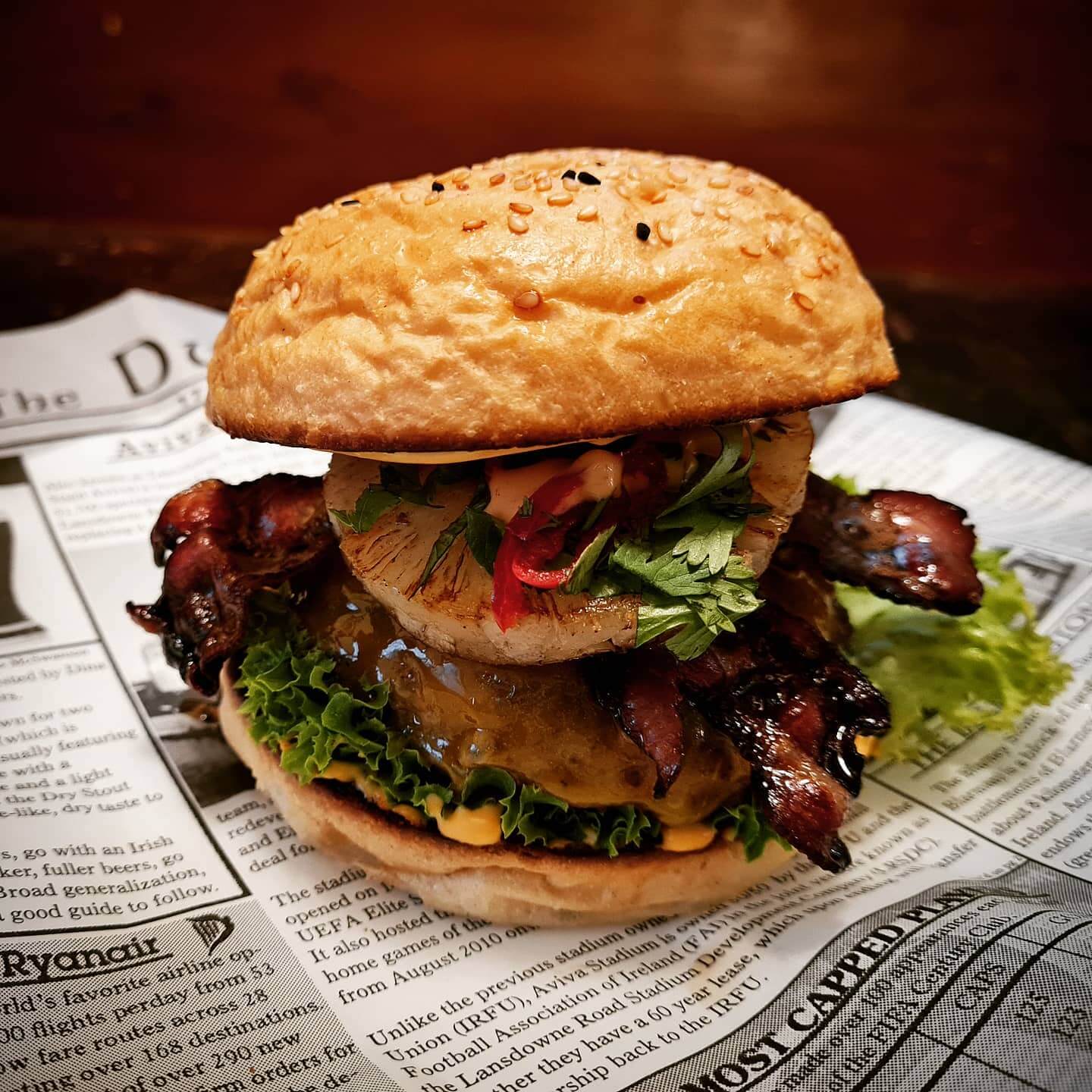 Aktuelles Burger Special: Der Big Kahuna Burger