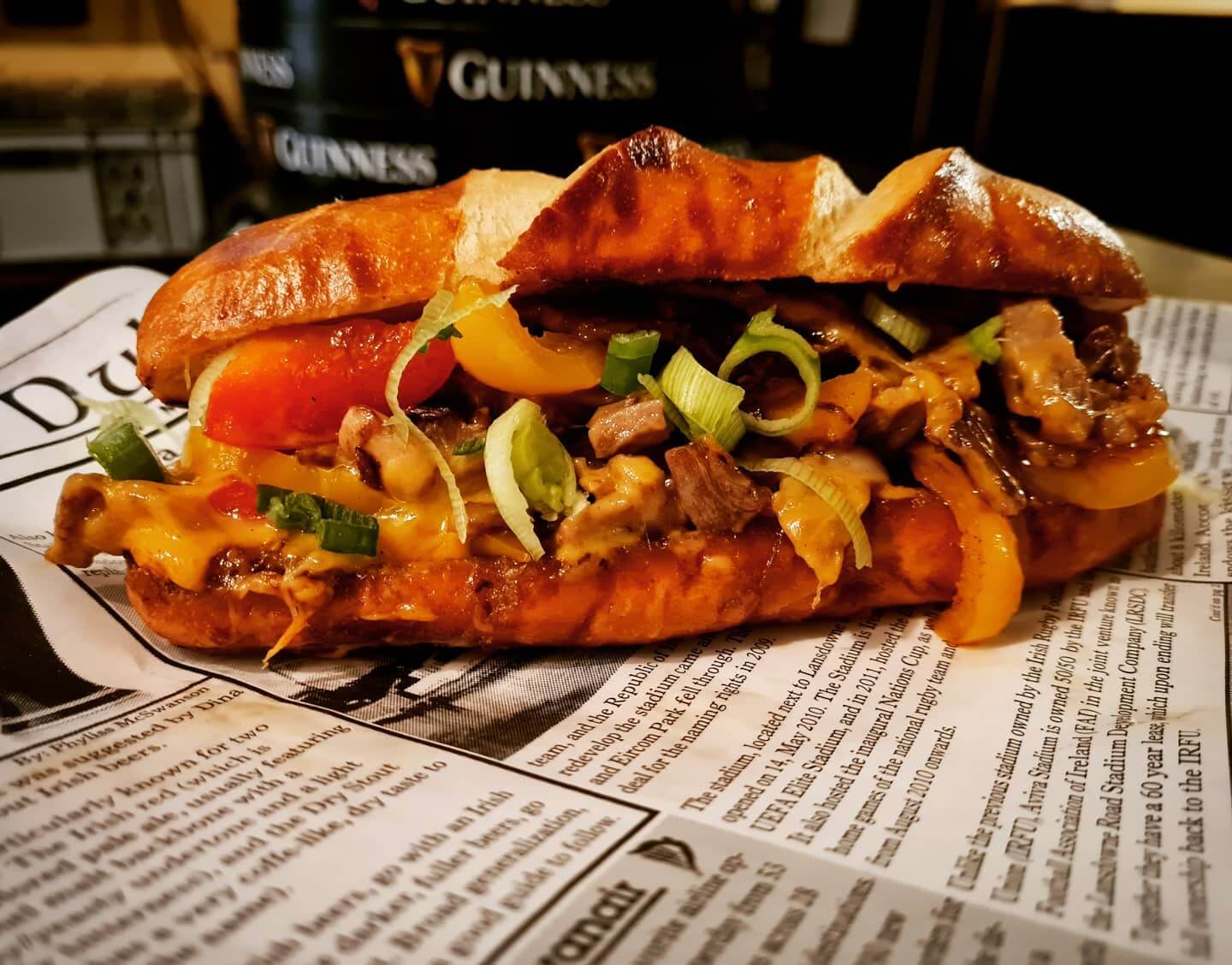 Unser Sandwich Special: Das Cheese-Steak-Sandwich