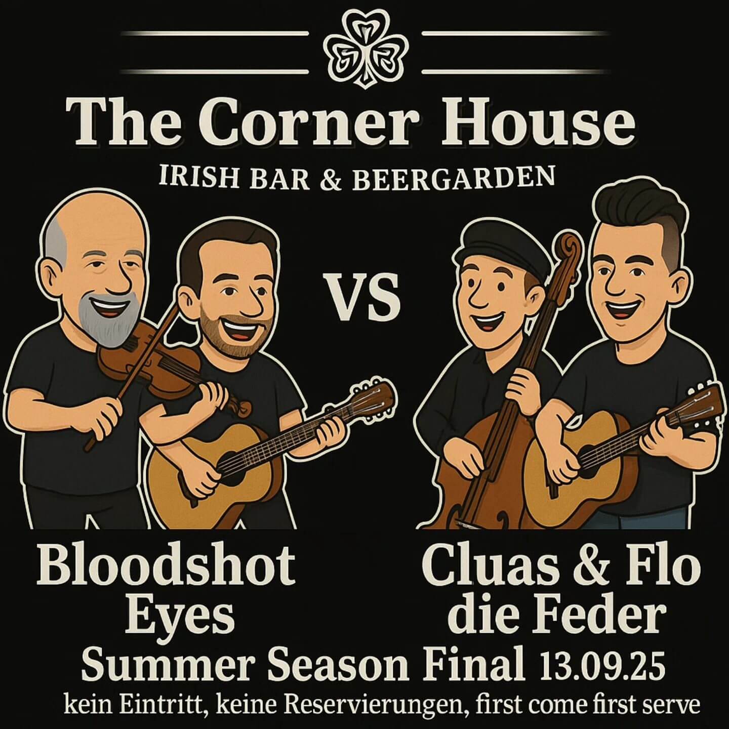 Sommerendspurt: Bloodshot Eyes vs Flo die Feder