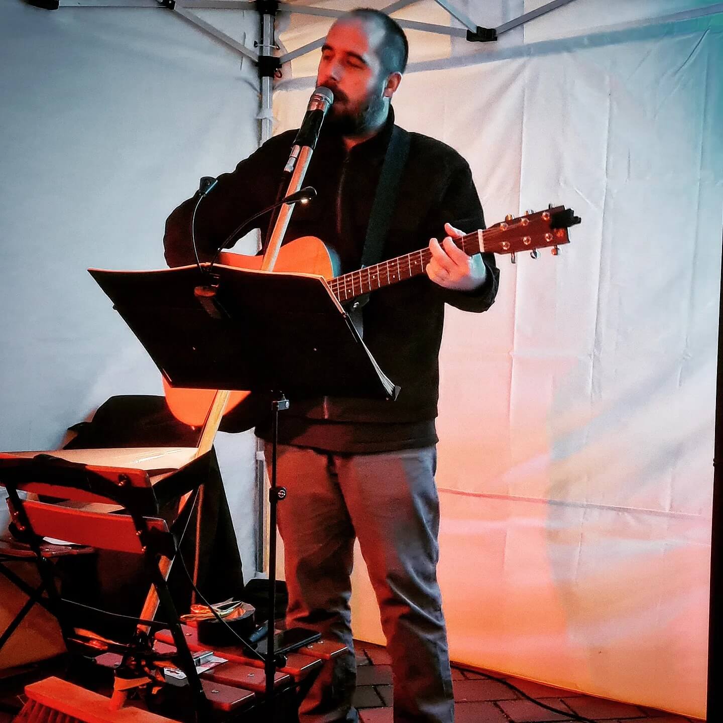 David Gaffney, Live @ The Corner House Winterbiergarten