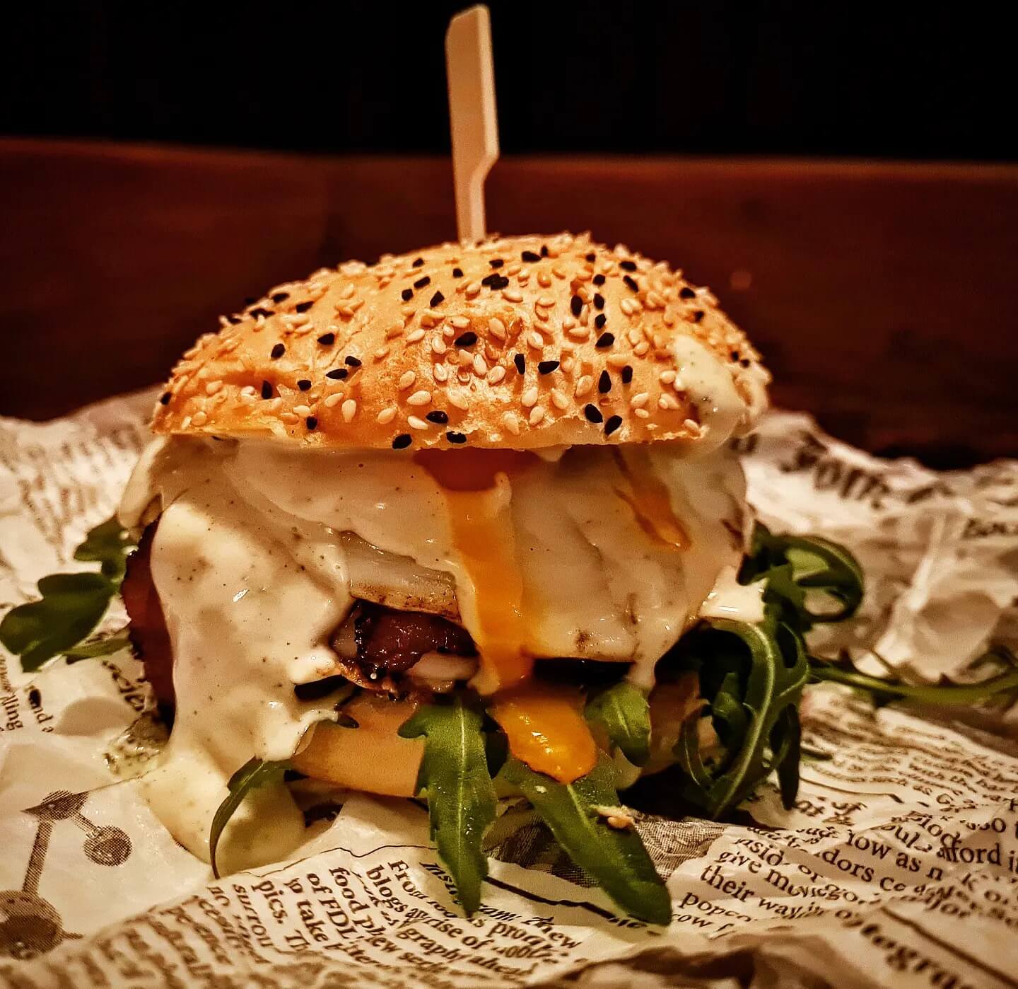 Unser aktuelles Burger Special: Der Farmer Burger