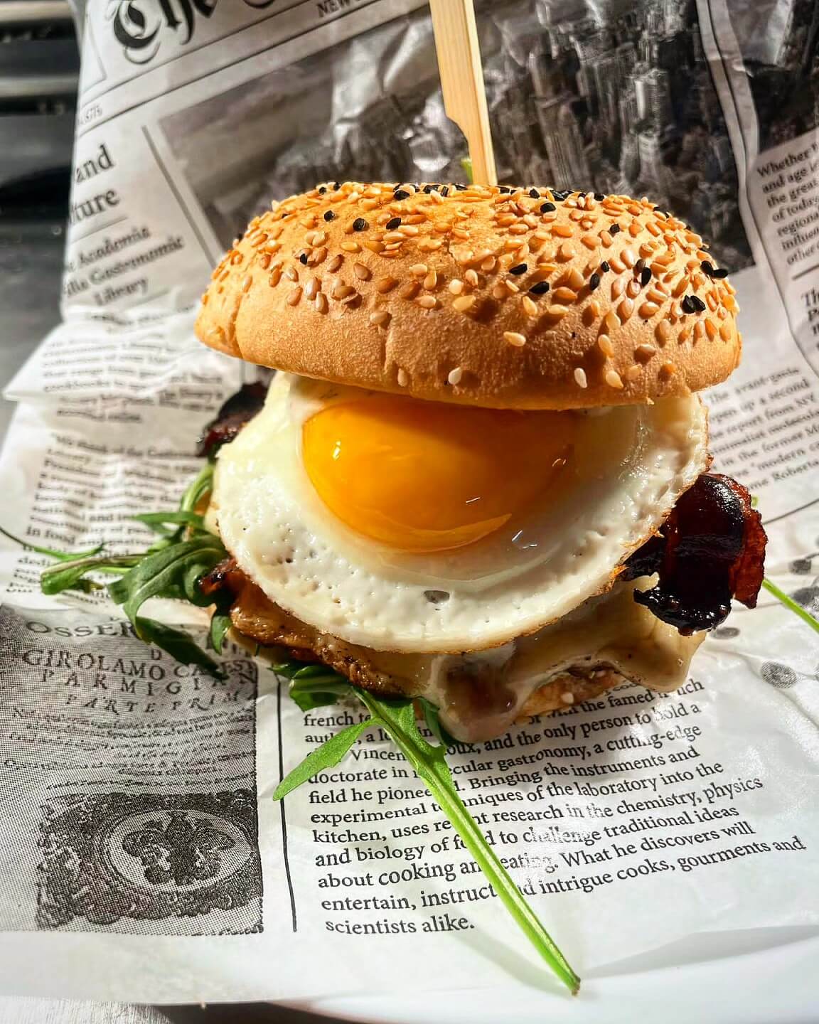 Unser aktuelles Burgerspecial: Der Farmer Burger
