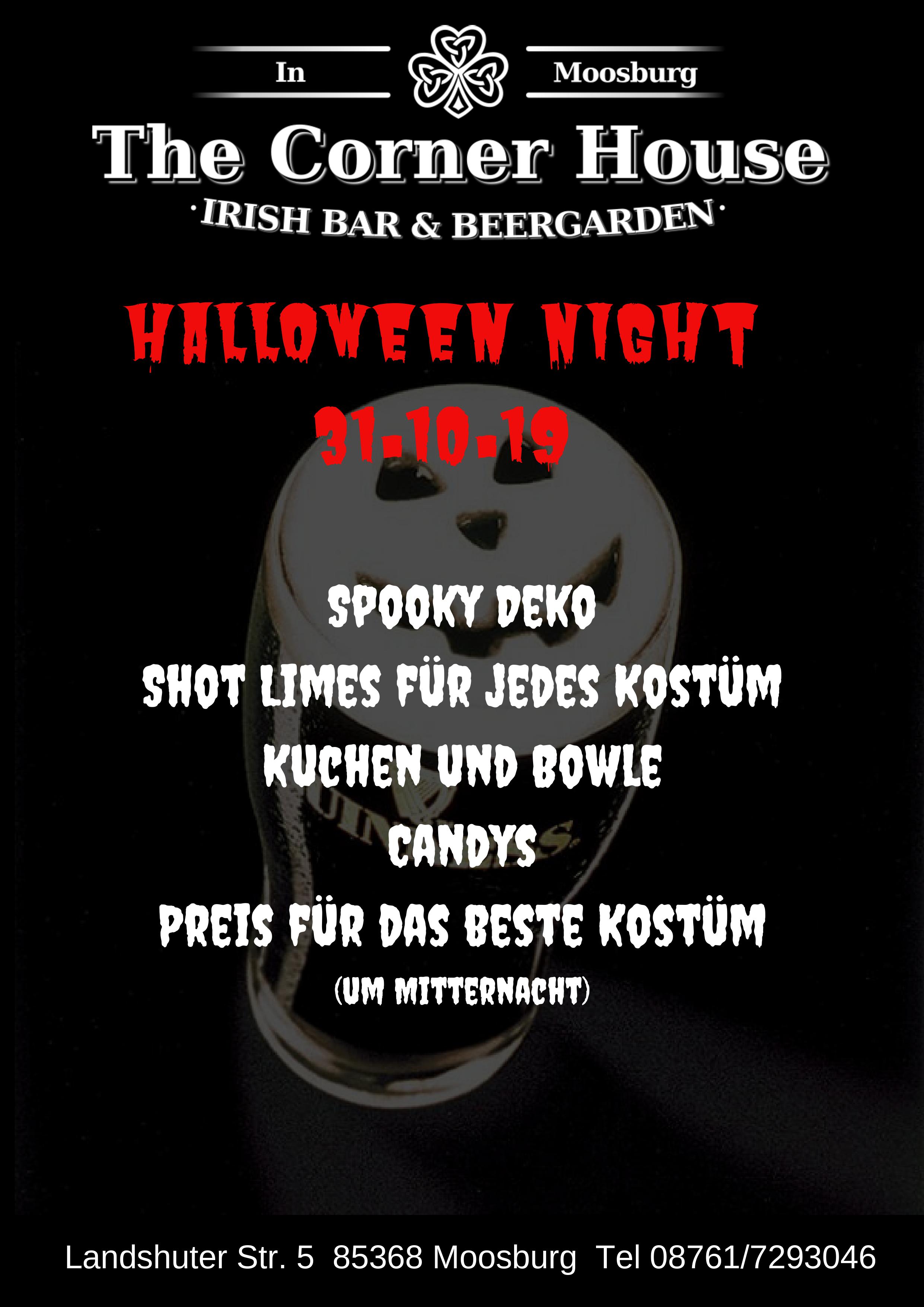 Halloween Night @ The Corner House