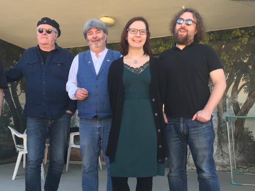 O'Gricht is mit der Paul Daly Band