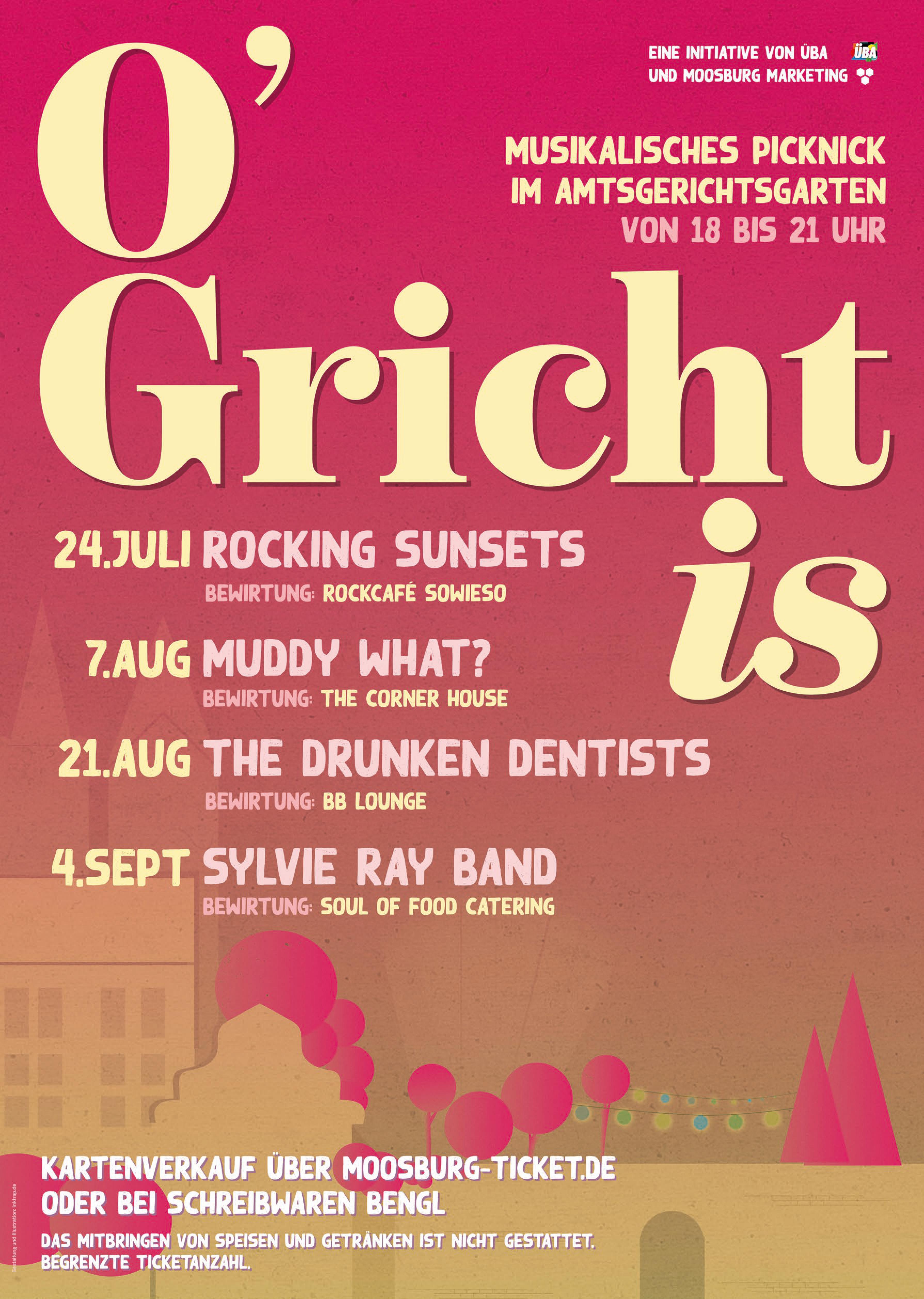 Musikalisches Picknick im Amtsgerichtsgarten