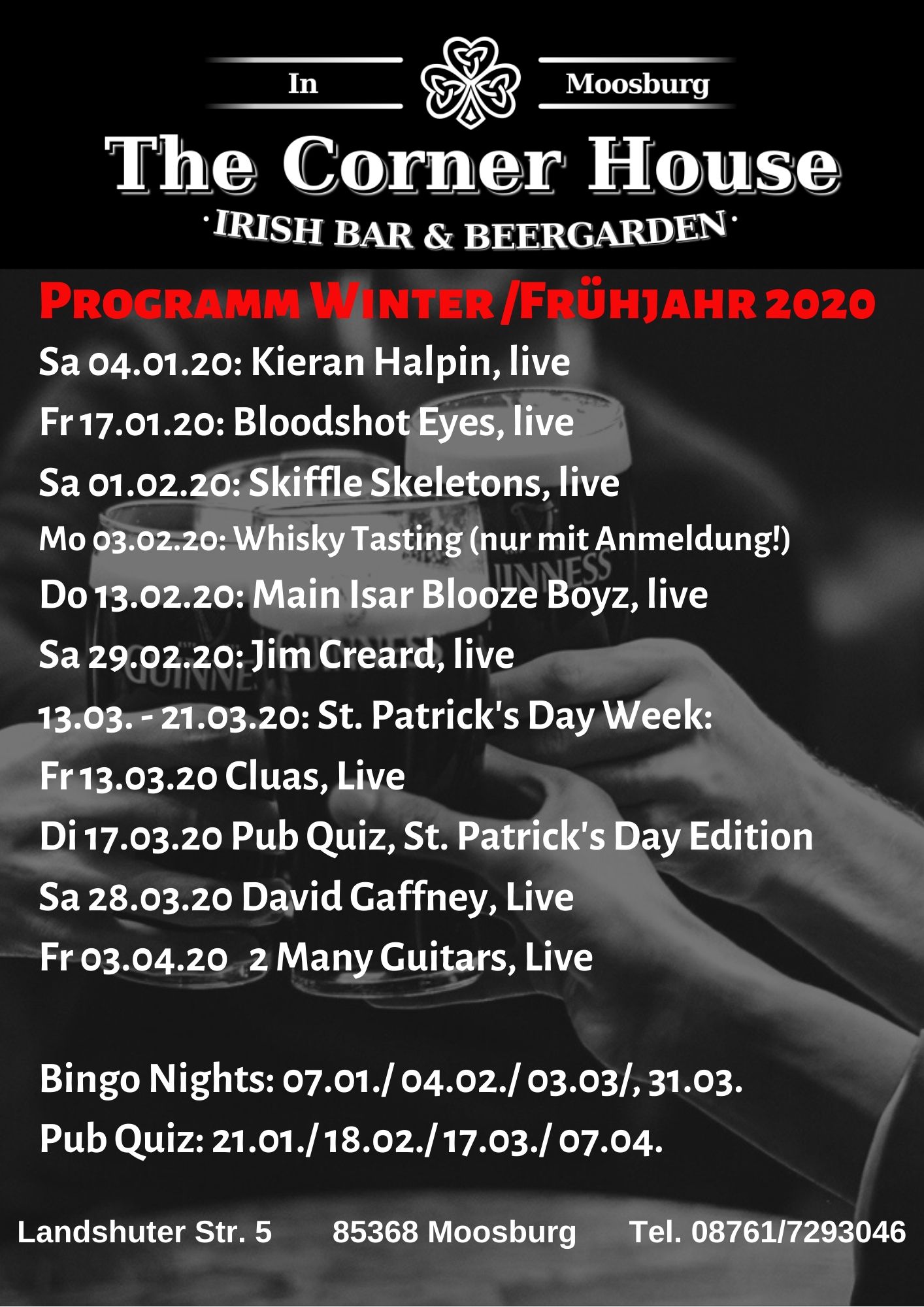 Neues Programm Winter / Frühjahr 2020
