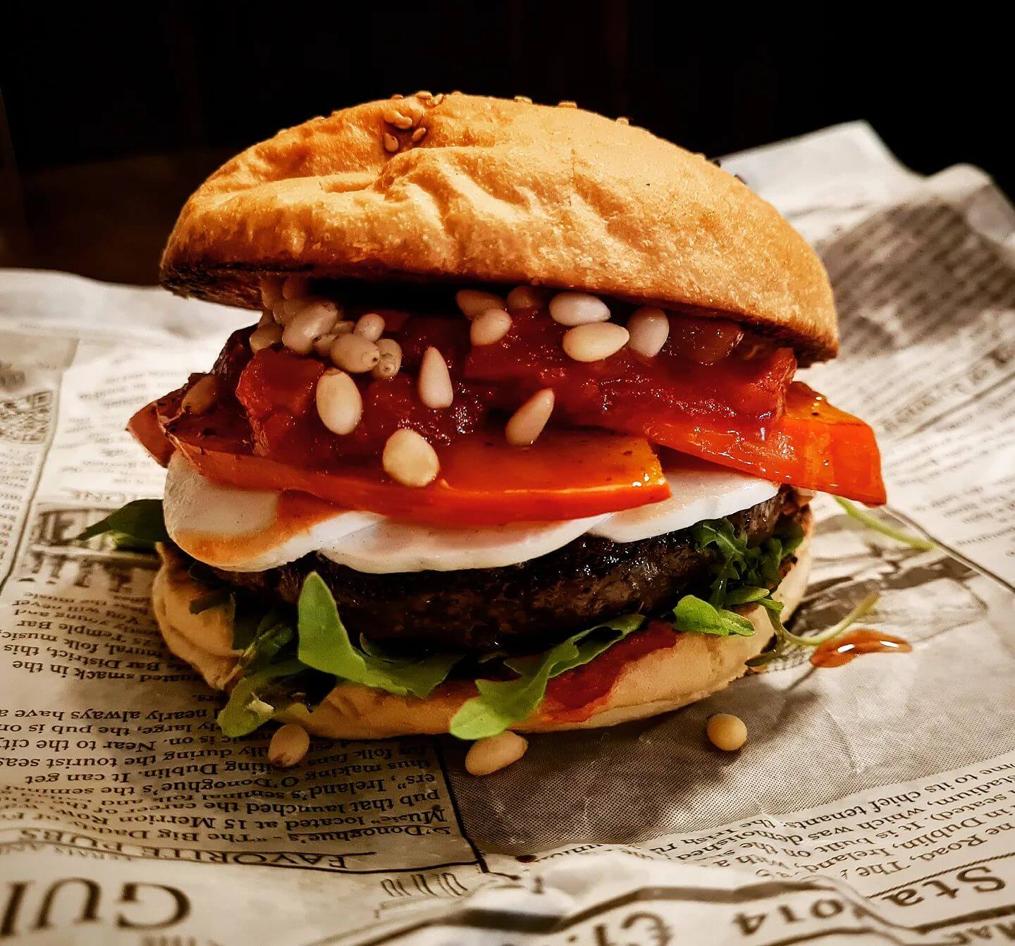 Aktuelles Burger Special: Der Pumpkin Burger