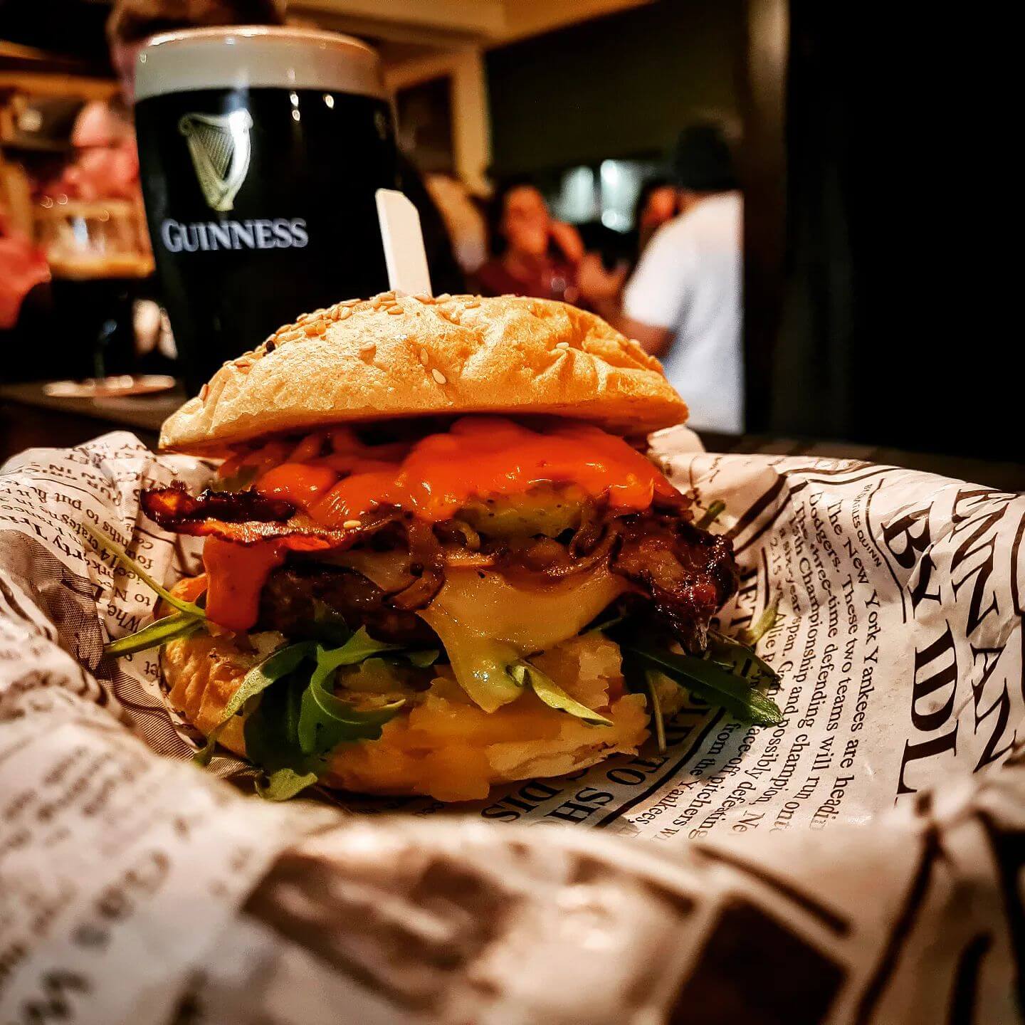 Unser aktuelles Burger Special: Der Raclette Burger