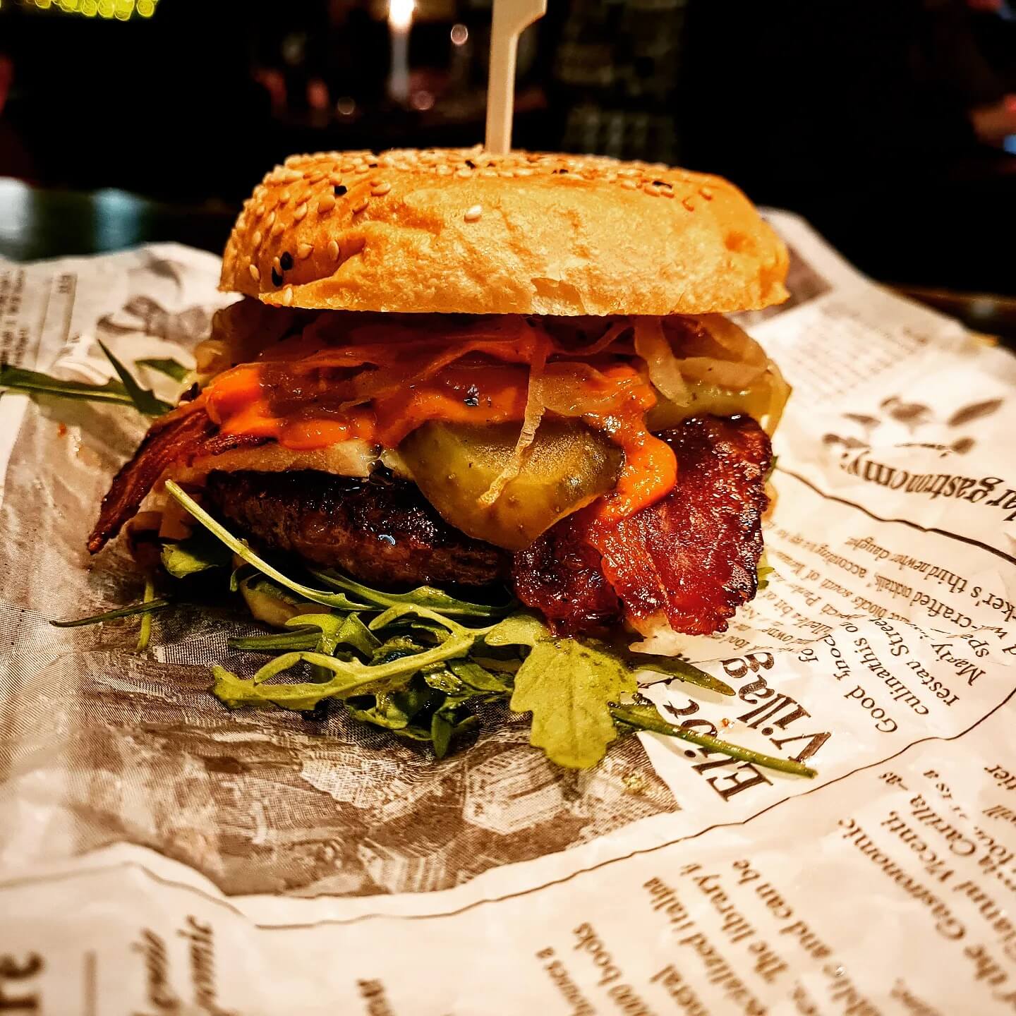 Unser aktuelles Burger Special: Der Raclette Burger