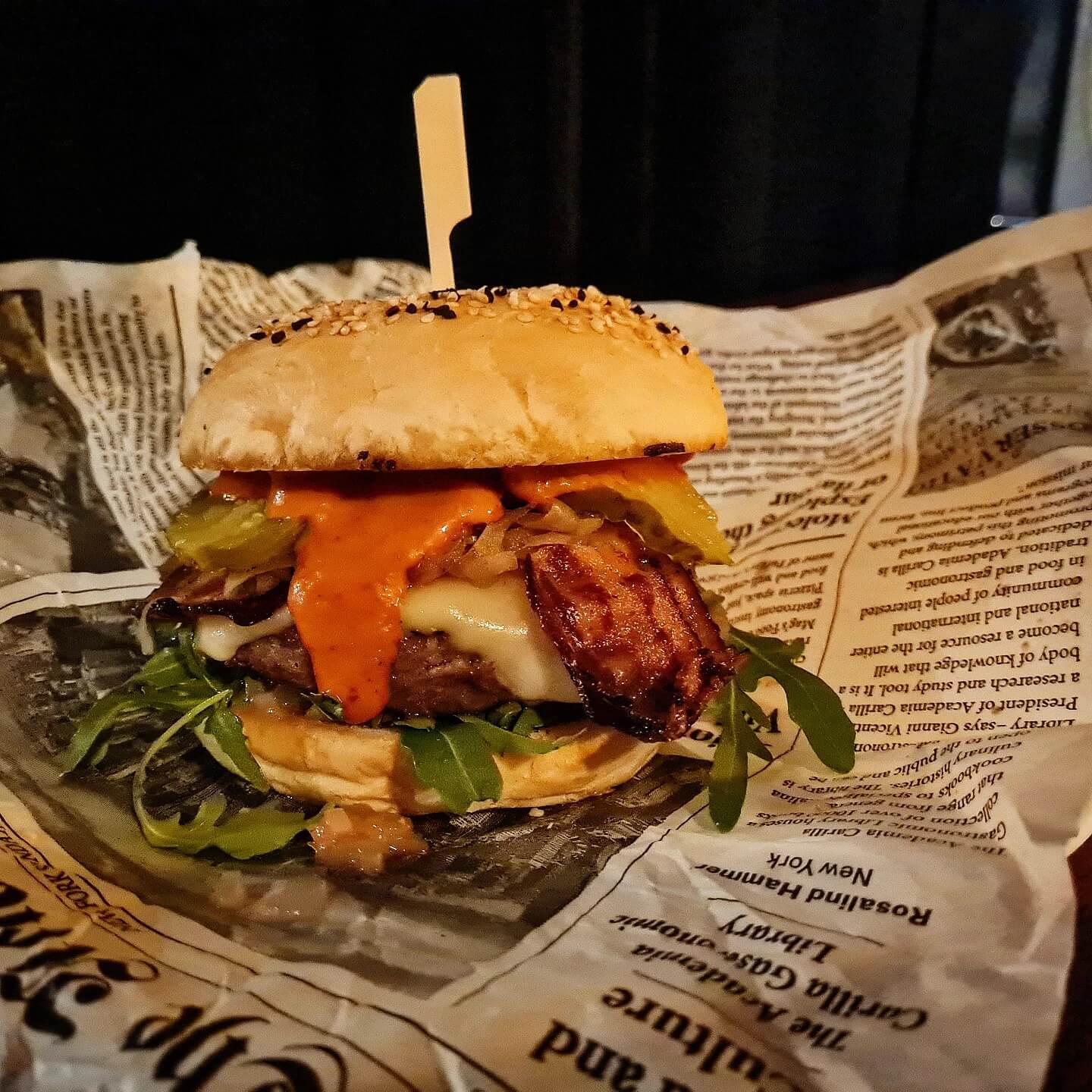 Unser aktuelles Burgerspecial: Der Raclette Burger