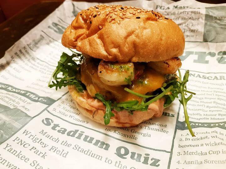 Unser neues Burger-Special: Surf & Turf Burger