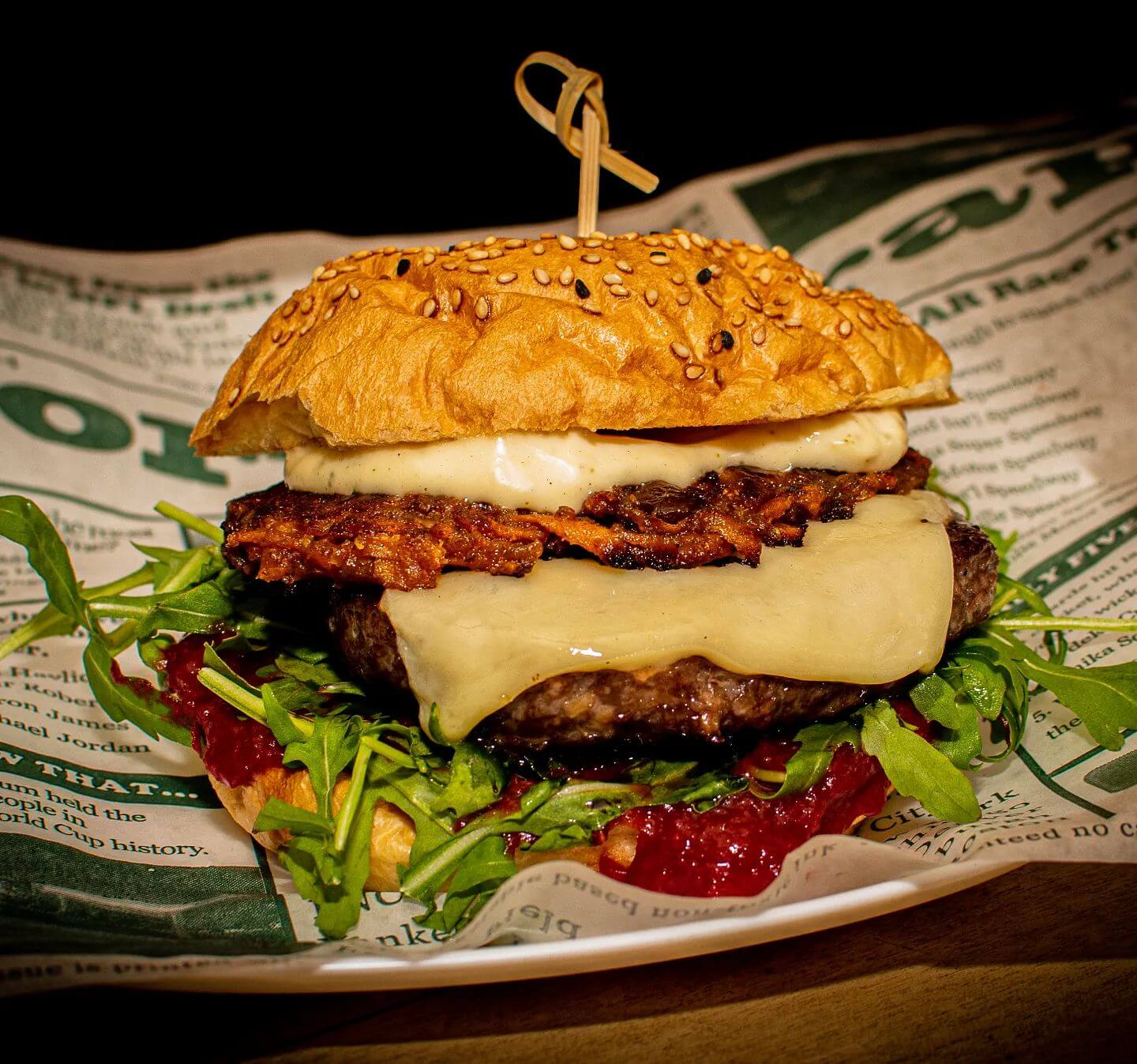 Unser aktuelles Burger Special: Sweet Chestnut Burger