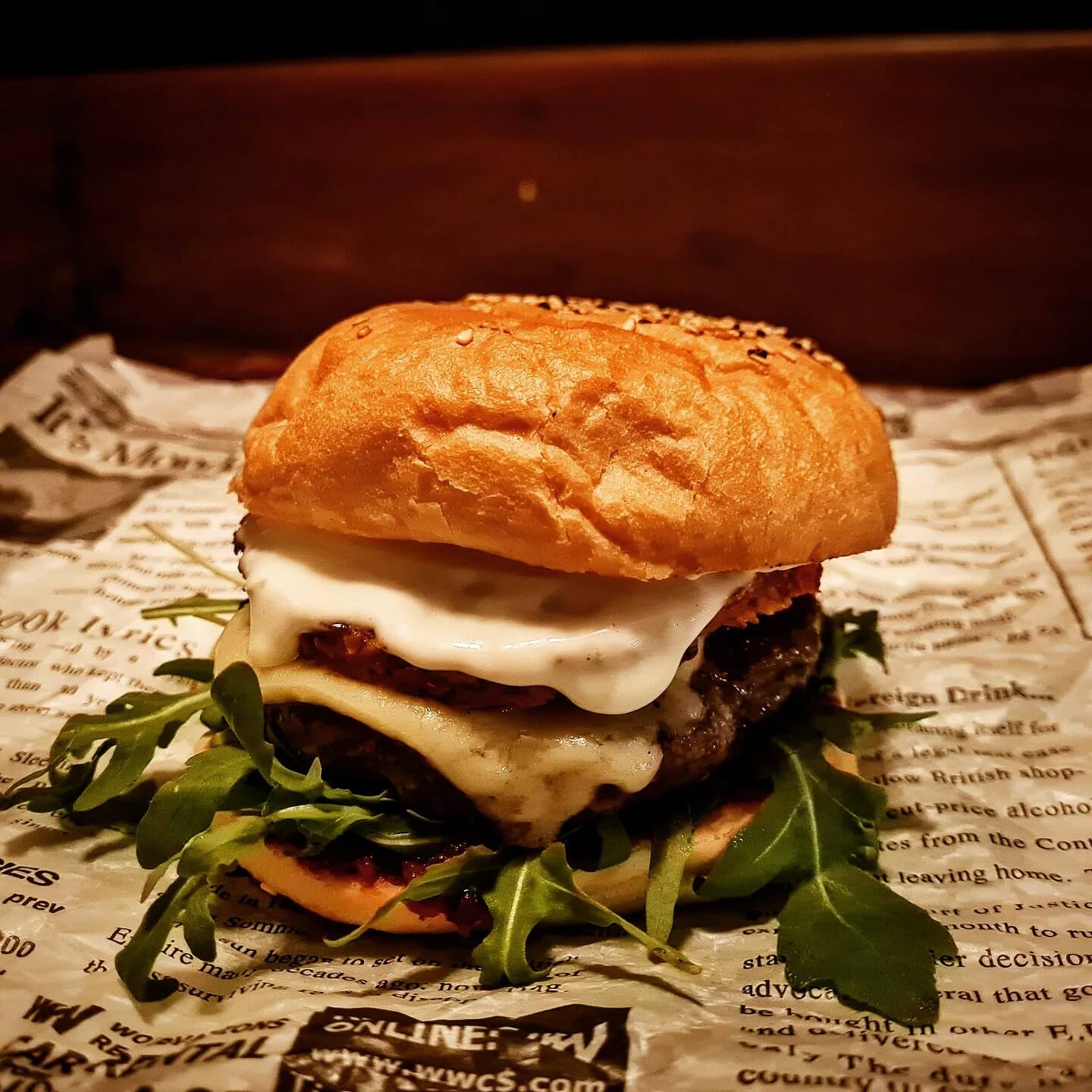 Unser aktuelles Burger Special: Der Sweet Chestnut Burger