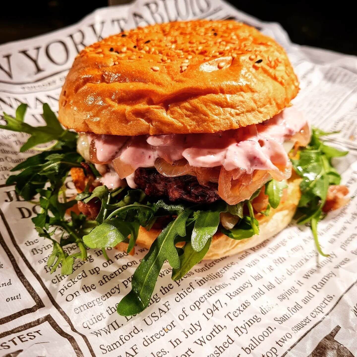 Unser aktuelles Burger Special: Der Wild Winter Burger